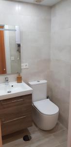 A bathroom at Estudio Rocío