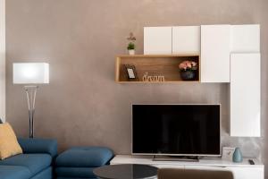 TV a/nebo společenská místnost v ubytování Apartment Ferias