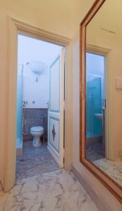 Koupelna v ubytování Villino Carmela SUITES