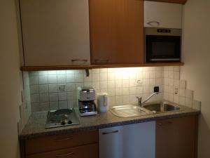 Kuchyň nebo kuchyňský kout v ubytování Landhaus Mayer + 28 fotografií