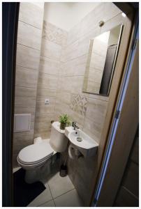 Koupelna v ubytování Color 24 Apartament II + 25 fotografií