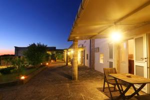 Balkón alebo terasa v ubytovaní Antica Masseria Pescu