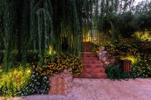 Zahrada ubytování Physis Villas Chania
