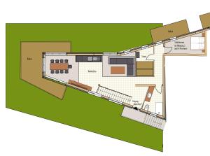 The floor plan of Appartement Hauser