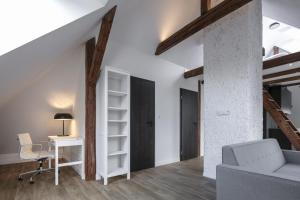 Zona de estar de Pytloun Flat Hotel