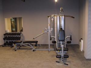 Centrum fitness w obiekcie Apartament Bałtyk Polanki Park, basen, sauna, fitness, sala zabaw dla dzieci