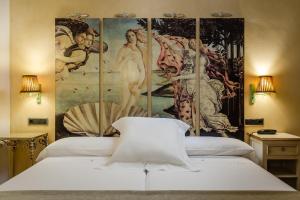 Cama o camas de una habitación en YIT La Casona del Arco