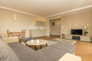 Kuchyň nebo kuchyňský kout v ubytování Król Plaza Spa & Wellness