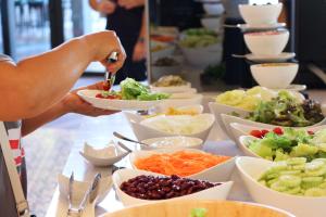 Essen im Hotel oder in der Nähe