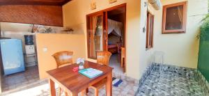 Kuchyň nebo kuchyňský kout v ubytování Ubud Batik Villa