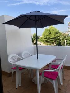 Balkón alebo terasa v ubytovaní Residencial Parque Azahar ll