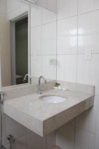 Koupelna v ubytování Ônix Hotel
