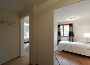 Voodi või voodid majutusasutuse Hotel-Restaurant zum Gade toas