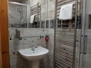 Koupelna v ubytování Luxusní Apartmán v srdci Šumavy