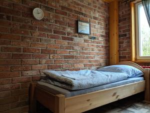 Postel nebo postele na pokoji v ubytování Luxusní Apartmán v srdci Šumavy