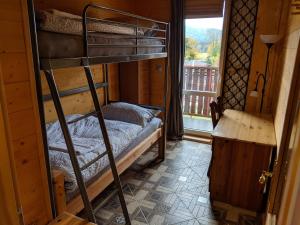 Postel nebo postele na pokoji v ubytování Luxusní Apartmán v srdci Šumavy