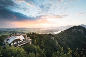 Boutiquehotel Blaue Burg Falkenstein с высоты птичьего полета