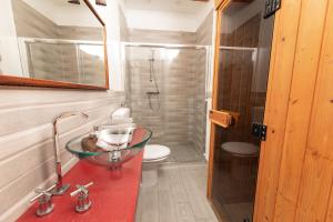 Ένα μπάνιο στο Appartamento sulle colline del Sangiovese