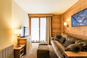 Posezení v ubytování Residence Les Chalets du Forum - maeva Home