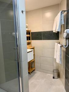 Koupelna v ubytování Grand Spa Holiday Home II