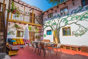 Patio nebo venkovní prostory v ubytování Tucan Hostel
