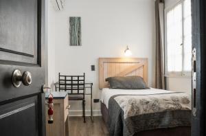 Cama o camas de una habitación en Hotel Don Efrain