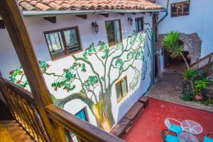 Balkón nebo terasa v ubytování Tucan Hostel