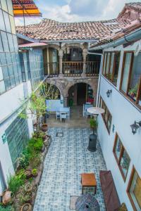 Balkón nebo terasa v ubytování Tucan Hostel