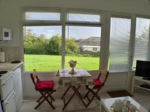 Η κουζίνα ή μικρή κουζίνα στο Chalet for two - Dartmouth