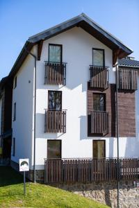 Budova, v ktorej sa apartmán nachádza