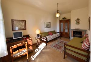 Et opholdsområde på Villa Buonaparte