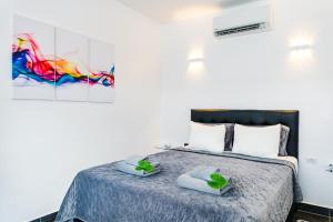 Voodi või voodid majutusasutuse In the Shade Hotel - Coworking - 300Mbit - Adults Only toas