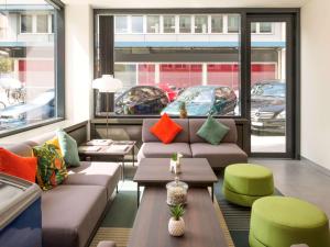 Posezení v ubytování ibis Genève Centre Gare