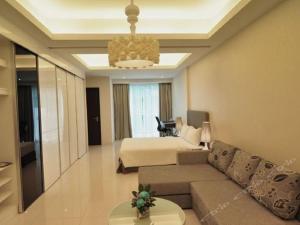 Svetainės erdvė apgyvendinimo įstaigoje Damas Suites & Residences Kuala Lumpur