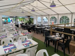Restaurace v ubytování Camping Les Carolins