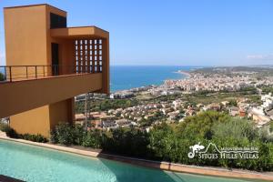 Gallery image of VILLA DUMAS WITH AMAZIING SEA VIEWS, A/C AND PRIVATE POOL in Sitges