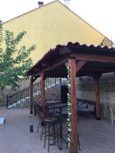 Балкон или терраса в Apartamentos "Casa Rural de Aldea"