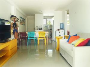 Istumisnurk majutusasutuses Corais de Búzios #204 - Apartamento por Carpediem