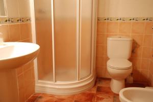 Kúpeľňa v ubytovaní Casa Rural Las Encinas