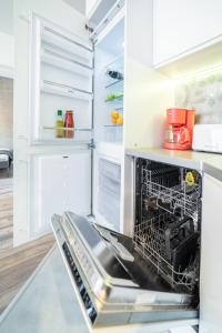 Kuchyňa alebo kuchynka v ubytovaní Apartament Sobieskiego 2a Parking gratiss