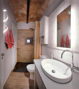 A bathroom at Apartaments Cal Nunci-Apartament Cadí