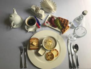 Možnosti snídaně pro hosty v ubytování Smart Boutique Hotel Vitebsk