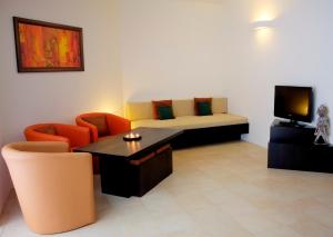 Posezení v ubytování Puenta Aparthotel