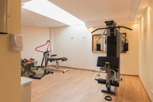 Fitness centrum a/nebo fitness zařízení v ubytování Hotel Anemone