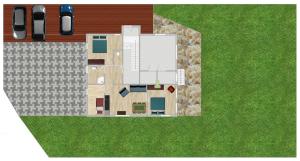 Denah lantai Villa Zeppelin - App Smaragd