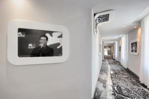TV a/nebo společenská místnost v ubytování Ausonia Hungaria Wellness & Lifestyle
