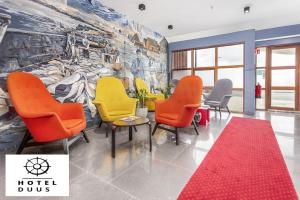 Istumisnurk majutusasutuses Hotel Duus by Keflavik Airport
