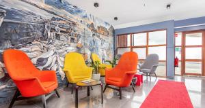 Istumisnurk majutusasutuses Hotel Duus by Keflavik Airport