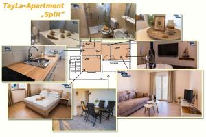 Půdorys ubytování TayLa-Apartment Vodice
