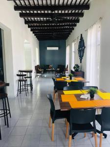 En restaurang eller annat matställe på Hotel Casa Palomino